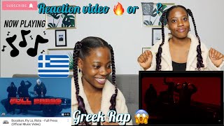 Bossikan, Fly Lo, Ricta - Full Press (Official Music Video) GREEK DRILL/RAP REACTION