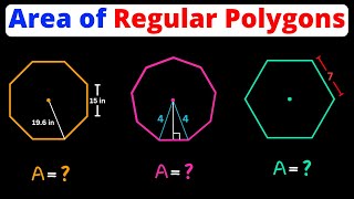 Find the Area of Regular Polygons | Eat Pi