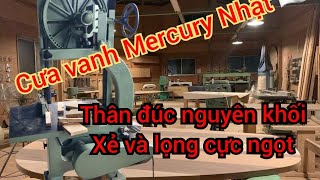 💥Cưa vanh/cưa lọng vòng Mercury Nhật 🇯🇵/ máy làm mộc/máy chế biến gỗ Nhật Bãi/ 0903 808 954 (zalo)💥