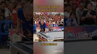 TRICK SHOT BY THE MAGICIAN EFREN REYES