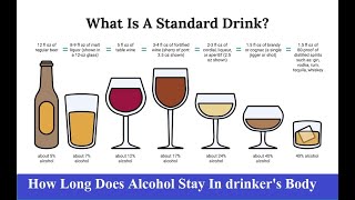 How Long Does Alcohol Stay In drinker's Body