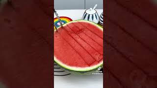 طريقه تقطيع البطيخ 🍉🍉