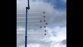 RED ARROWS AT THE GREAT NORTH RUN 2018