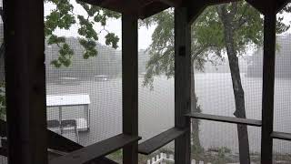 Tin Roof Hard Cabin Rain Video - 2 Minute Mind Clearing Video & No Big Download