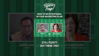 How To Be Intentional In Your Marketing Plan #shorts #cpa