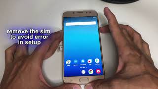 FREE remove FOR SAMSUNG J7 PRO GOOGLE ACCOUNT LOCKED BINARY 10  APRIL 2020 SECURITY PATCH