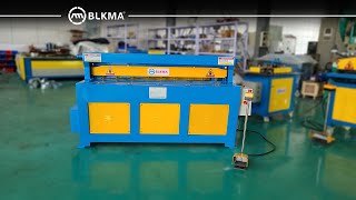 BLKMA® Electric shearing machine / Sheet metal electric shear / electric Guillotine Shearing Machine