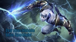 Zed Shockblade Skin Spotlight - League of Legends LOL