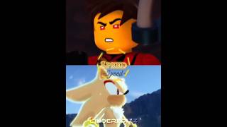 Ninjago Kai VS Super Shadow 🔥 #ninjago #ninjagoedit #sonic #shorts