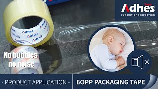 Adhes BOPP Packaging Tape - How Silent Could It be When Using?