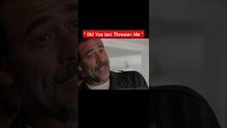 " Did You Just Threaten Me " #shorts #funnyshorts #negan #thewalkingdead