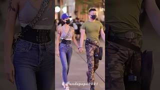 Chinese Street Fashion Couple Hot Girls Fashion Style #shorts #douyin