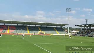 Ultras Vitória SC em Paços de Ferreira