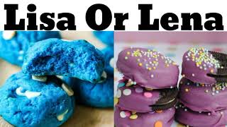 Choose your Gift Lisa Or Lena Purple Vs. Blue (Chocolate Edition) | Choose your Gift