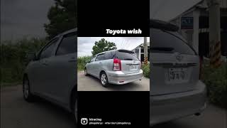 TOYOTA WISH installed KT suspension .