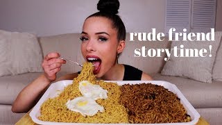 INDOMIE MI GORENG AND JAJANGMYEON NOODLE MUKBANG