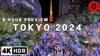 Tokyo's BEST Christmas Lights 2024 Preview - 4K HDR