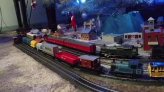 LNER A4 Mallard, LBSC E2, 4982 Albert Hall Running Session under the Christmas Tree