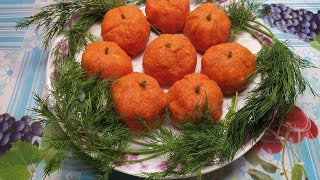 "Мандаринки"🍊 закуски к Новогоднему столу