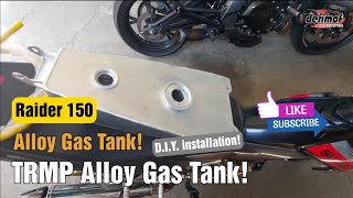 Raider 150 | Alloy Gas Tank | TRMP Gas Tank | Thai concept gas tank | Gas Tank Suzuki Raider 150