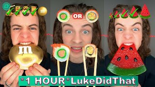 *1 HOUR* LukeDidThat *Spicy Food Challenge* TikToks 2024 | Best LukeDidThat TikTok Compilations