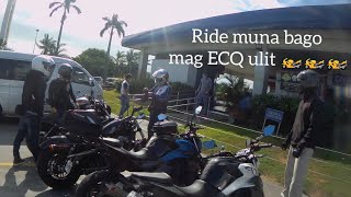 Ride ulit bago mag ECQ na naman.