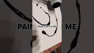 #HOWtoPaint ABSTRACT ART ON CANVAS 🎨 #paintwithme #colors #art