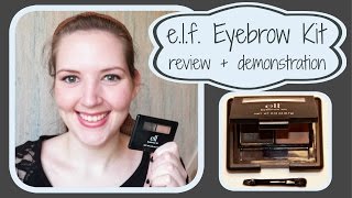 [Beauty] e.l.f. Eyebrow Kit Review + Demonstration/Tutorial