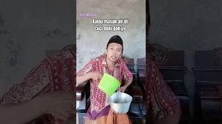 kalau masak air di cuci dulu nggak ya #lucu #wabinu