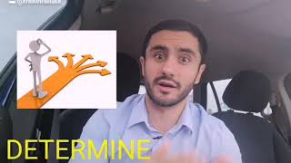 اللفظ الصحيح لكلمة determine