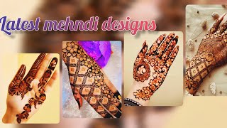 Back hand mehndi design | stylist girl