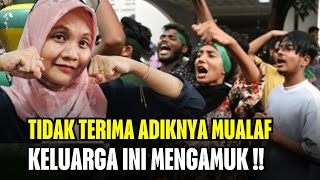 GEGHERR📢  SAUDARANYA MASUK ISLAM, Perempuan Kristen Naik Pitam