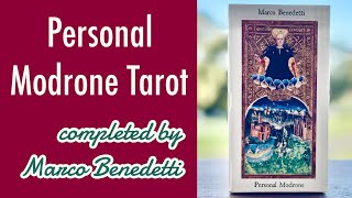 VISCONTI MODRONE TAROT: a 90-card deck completed & handmade by Marco Benedetti ✨