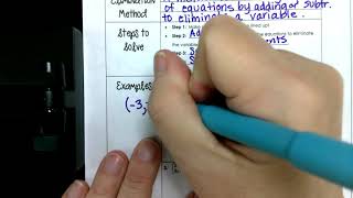 Systems of Equations - Elimination Method with Common Coefficients