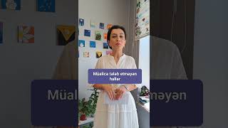 Müalicə tələb etməyən hallar