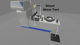 Direct Shear test - geotechnical engineering - soil mechanics