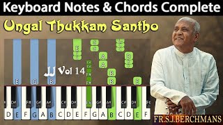 Ungal Thukkam Santhoshamai Keyboard Notes & Chords | உங்கள் துக்கம் சந்தோ | Berchmans | JJ Vol 14