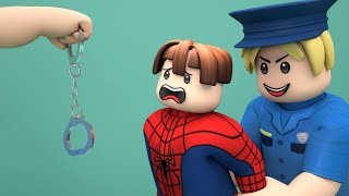 ROBLOX Brookhaven 🏡RP - FUNNY MOMENTS: SPIDER-MAN Jailbreak 2 | Roblox Jack