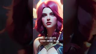 K/DA - More Lyrics (Ai Art) #shorts #kda #leagueoflegends #more #lyrics #reels