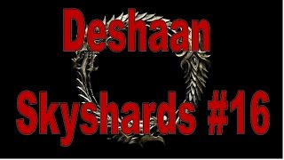 ESO - Ebonheart Pact skyshards: Deshaan #16