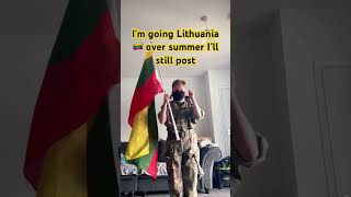 Going Lithuania 🇱🇹❤️ #lithuania #military