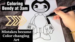 How to color Bendy and the ink machine #bendyandtheinkmachine #bendy #coloring #bendythedemon #game