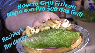 How to Grill Cod on Napoleon Prestige Pro 500 Gas Grill with Elk Creek Rub