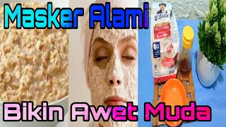 Wajah Keriput,Wajah Kusam,Wajah Putih Dengan Masker Quaker + Madu