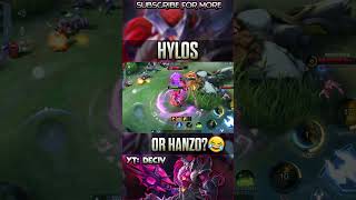 Hylos Or Hanzo I am Confused 😕 #mlbb #hylos #hanzo #globalhylos #deciv #mobilelegends #mobilelegend