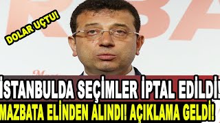 İstanbul'da Seçim İptal Edildi! Ekrem İmamoğlu'nun Mazbata İptali Ve Açıklaması!!