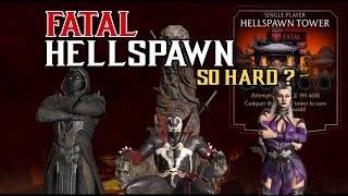 Early Access HellSpawn Fatal Tower | MK Mobile 5.4 | Bosses Fight