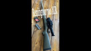 Стрельба из Remington 700 XCR 223rem