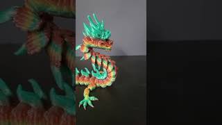 Гибкий императорский дракон (Flexi Dragon  3D Printed  Fidget Toy)