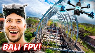 FPV-Paradies entdeckt! Fliegen durch Balis Tempel-Lost Place! 🌺🌴